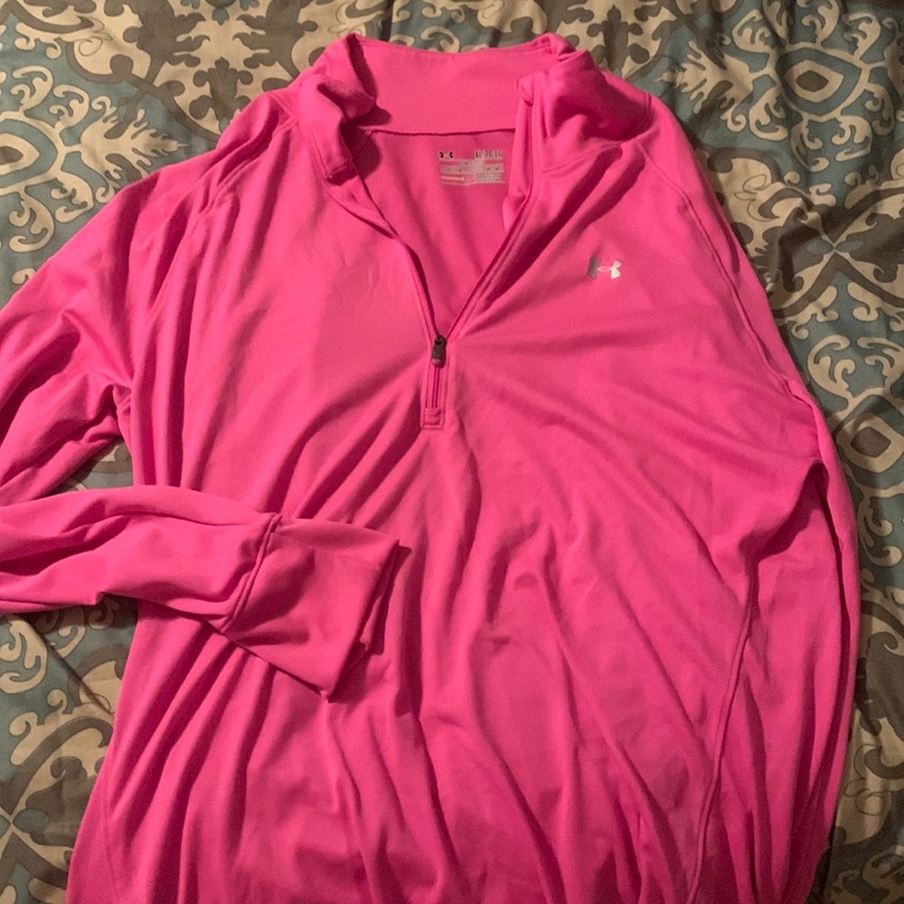 Under Armour Pink 1/4 Zip